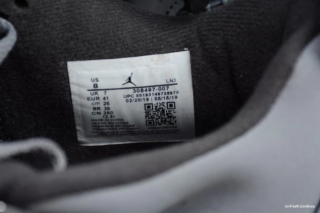 (2019) Jordan Cool 4 308497-007 Air Grey Retro 0804